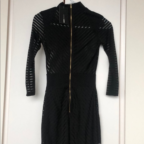 Sheer little black dress - Picture 3 of 4